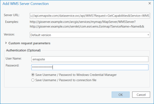 ArcMap auth