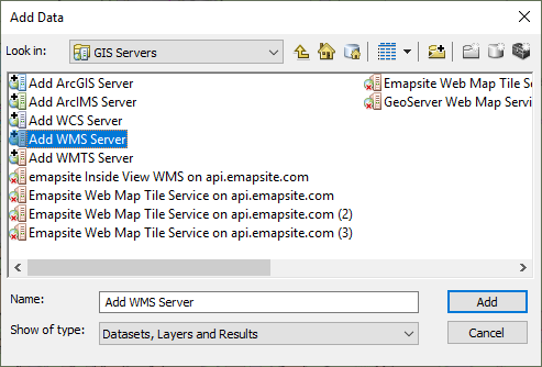 ArcMap auth