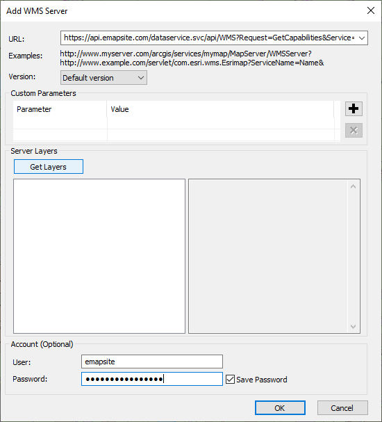 ArcMap auth