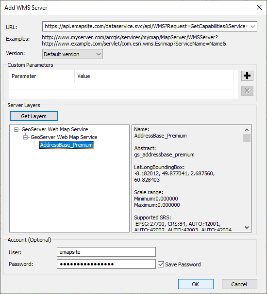 ArcMap auth