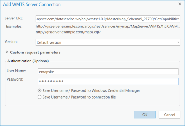 ArcMap auth