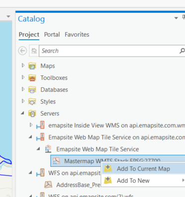 ArcMap auth