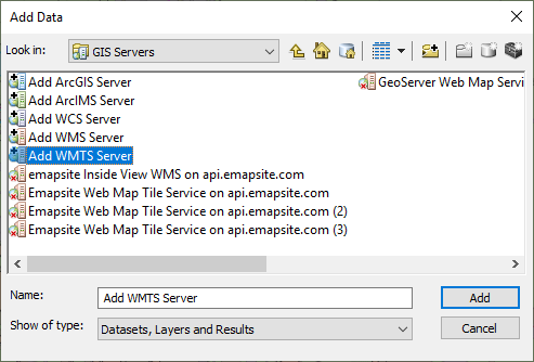 ArcMap auth