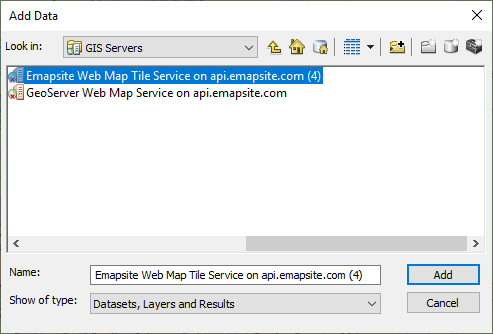 ArcMap auth